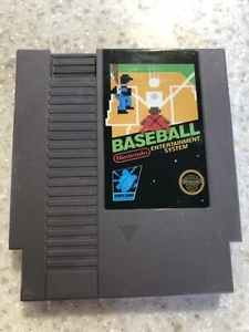 JUEGO DE PELOTA BASE DE BÉISBOL ORIGINAL Nintendo System CLÁSICO 1985 NES HQ - Imagen 1 de 1