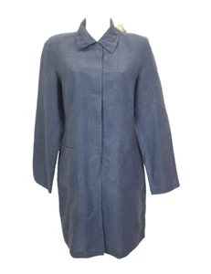 K27) DAZZLE cardigan donna estivo blazer lungo taglia 38 nuovo lino - Foto 1 di 7