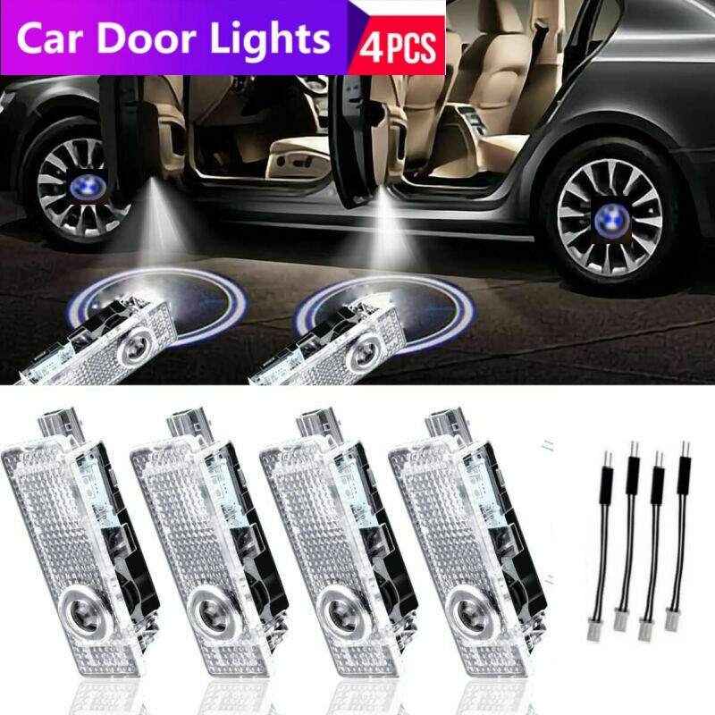 4Pcs LED Car Door Light Laser Projector 