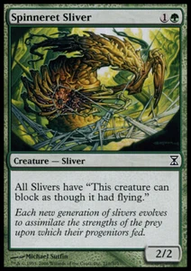 Russian Spinneret Sliver ~ Near Mint Time Spiral Foreign Stock Image MTG Magic U - Picture 1 of 1