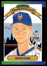 1989 Donruss 9 David Cone   New York Mets  DK, UER Baseball Card