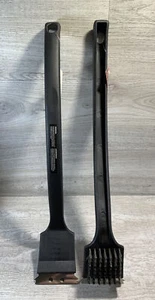 17 Zoll langer Griff BBQ Grill Bürste Borsten schnelle Reinigung Schaber 2er Pack G23125-36 - Bild 1 von 4