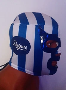 L. A. DODGERS WRESTLING - LUCHADOR MASKE !! UNIKAT!! SEHR SELTEN!! IDEAL FÜR FANS!! - Bild 1 von 5