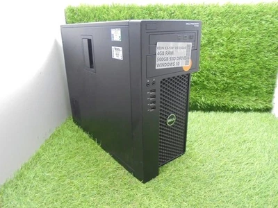 DELL Precision T1700 XEON E3 1241 V3 4GB 500 SSD MT WINDOWS 10 PC TOWER DESKTOP - Image 1 of 4