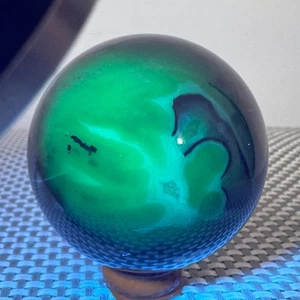 Bola de ágata fluorescente natural 383G cuarzo cristal esfera pulida - Imagen 1 de 19