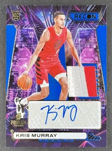 Kris Murray 2023 Panini Recon Novice Patch Autographs Blue /49 RC #NPA-MUR - Picture 1 of 13
