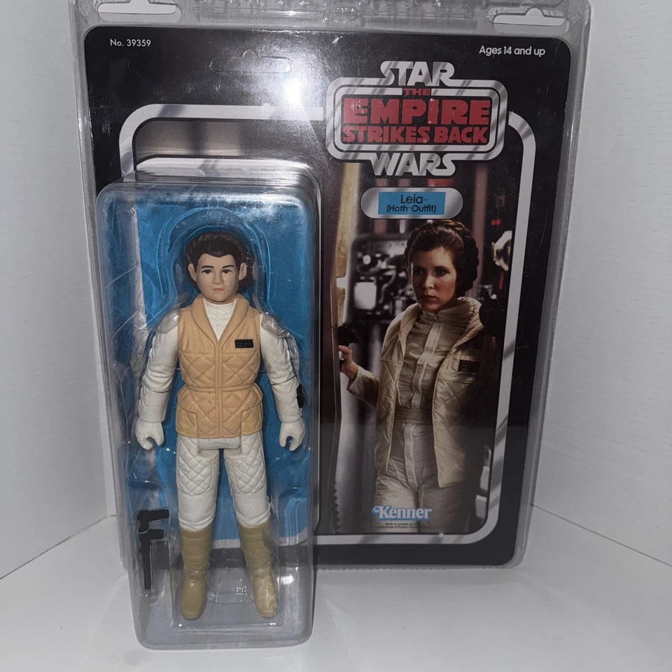 Suave Princesa Gigante Leia Hoth Conjunto Jumbo Figura Star Wars Imperio Contraataca Foto 1 de 2