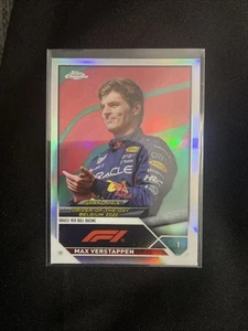 2023 Topps Chrome Formula 1 F1 Max Verstappen Refractor #179 - Picture 1 of 1