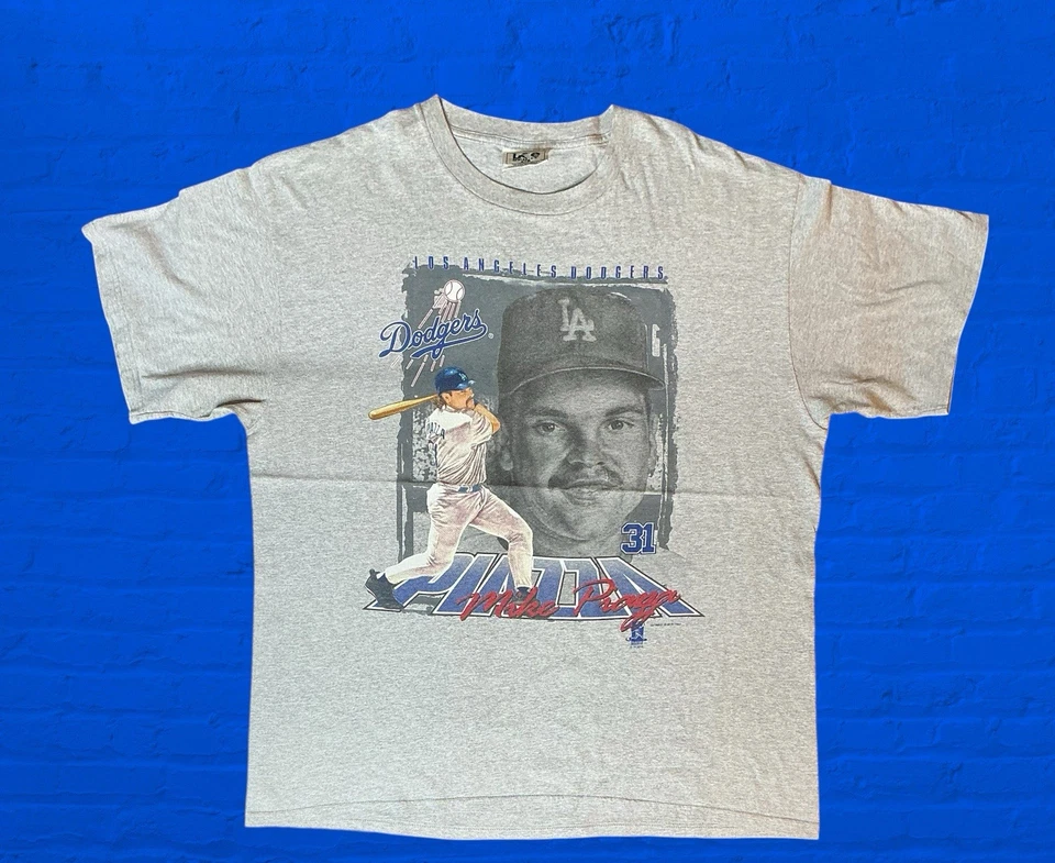 Vintage 1997 MLB Los Angeles Dodgers Mike Piazza Shirt Size X Large LEE SPORTS - Image 1 of 1
