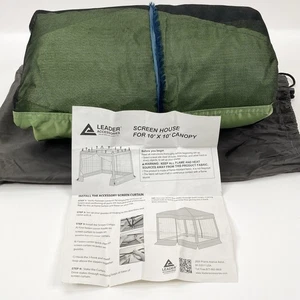 CASA PANTALLA LÍDER Para 10 X 10 Toldo Mosquitero Gazebo Pantalla Casa - Imagen 1 de 7