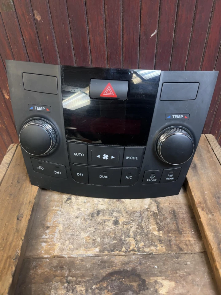 Suzuki Kizashi 2010-13 climatizador calefacción control aire acondicionado sin asientos térmicos OEM3951057L80GMM Foto 1 de 3