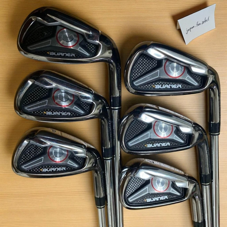 Juego de plancha TaylorMade Burner 2009 6ps 5-6-7-8-9+P Flex S NS Pro 950GH excelente Foto 1 de 4