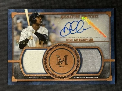 2019 Topps Museum Collection Copper 45/50 Didi Gregorius #SSDA-DG Relic Auto - Image 1 of 2