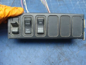 2011 INTERNATIONAL 4400 ROCKER SWITCH PANEL 3549776C4 POLLAK P/N: 32237 - Picture 1 of 6