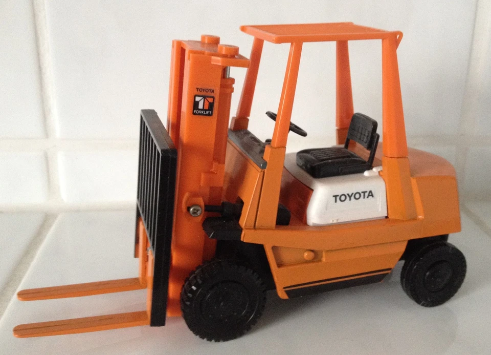 Carretilla elevadora Toyota Oldtimer (naranja)   Foto 1 de 1