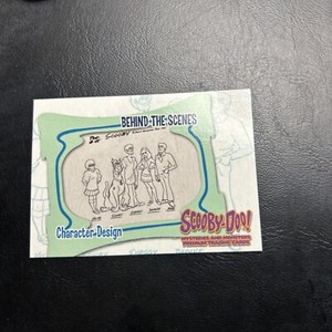 Jb14 Scooby Doo Mysteries And Monsters 2003 Inkworks #55 Character Design