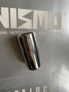 NISMO OLD LOGO CHROME SHIFT KNOB RARE SKYLINE SILVIA GTR R32 R33 S13 S14 Z32 HKS - Picture 1 of 7
