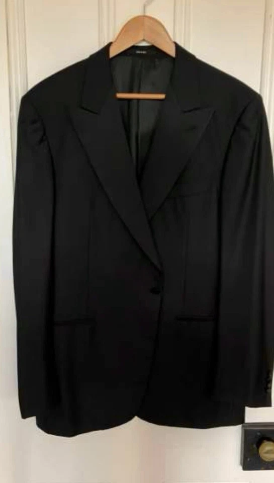 Ermenegildo Zegna “Trofeo” Peak Lapel Dinner Jacket - image 1 of 4
