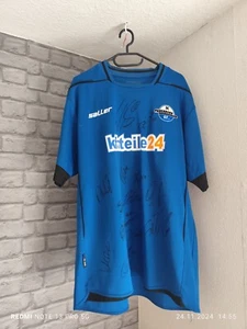 SC Paderborn Trikot Mit 15 Unterschriften . Baumgart Michel - Bild 1 von 2
