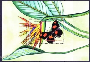 Antigua & Barbuda 2007 MNH MS Stoplight Catone (Catonephele numilia) Butterflies - Picture 1 of 1