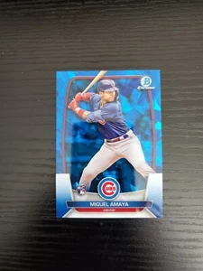 Miguel Amaya - 2023 Bowman Chrome RC #56 - SAPPHIRE - Picture 1 of 2