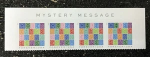 2021USA #5614 Forever Mystery Message - Header Block of 4 mint - Picture 1 of 1