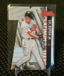2021 Topps Series 1 Cal Ripken Jr Platinum Players die cut insert card Orioles - Picture 1 of 1