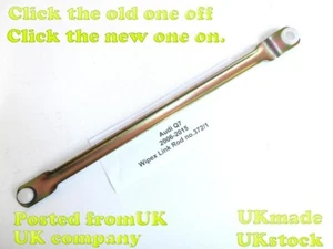 Fit Audi Q7 2006-2015 WIPER MOTOR LINKAGE repair UKmade UKstock UKcompany - Picture 1 of 3