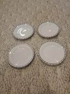 Vintage Set of 4 Franconia K & A Krautheim Selb Palladina Salad Plates 7.75" - Picture 1 of 2