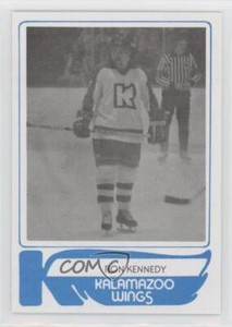 1977-78 Kalamazoo Wings Team Issue Ron Kennedy #5