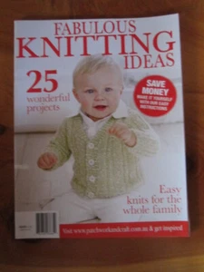 KNITTING BOOK FABULOUS KNITTING IDEAS 25 PROJECTS GREAT * MUST SEE - Picture 1 of 2