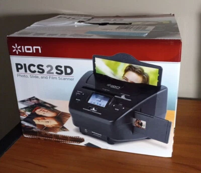 ION Pics 2 SD Photo Slide & Film Scanner Missing Slide/Film Holder - Image 1 of 4