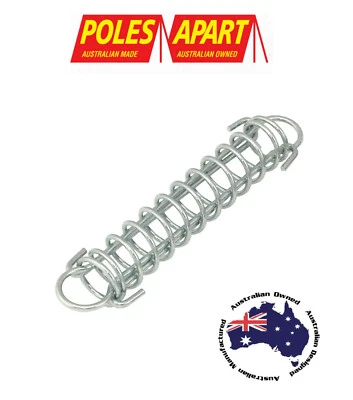 POLES APART 2 x GUY ROPE TRACE SPRING 150mm AUSTRALIAN DESIGNED | #441