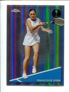 2021 Topps Chrome Refractor #21  Françoise Dürr🎾Tennis HOF - Picture 1 of 1