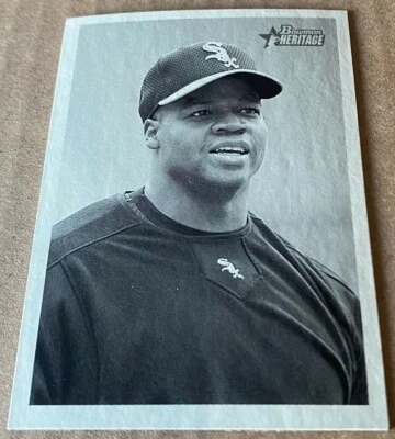 FRANK THOMAS HOF 2001 BOWMAN HERITAGE Card #115 M-MT Condition - Image 1 of 2