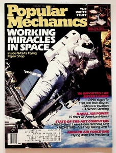 Popular Mechanics February 1986 NASA Flying Repair Shop 1986 Import Car Guide - Picture 1 of 2
