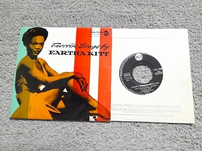 Favorite Songs by EARTHA KITT - 7" E.P. RCA 1958, #EPA-9588. VG+ - Bild 1 von 2