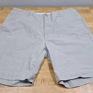 Banana Republic 100 % Baumwolle khaki Shorts gebraucht, in einwandfreiem Zustand Größe 34 hellbraun Taschen 8" Schrittlänge - Bild 1 von 5