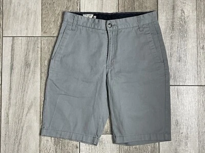 Volcom Bermuda Shorts Mens Size 28 Gray 10” Inseam Fast Free Shipping - Image 1 of 4