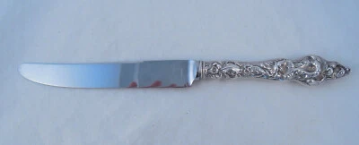 CUCHILLO DE MESA DE LEY REED & BARTON LES SIX FLEURS MIRRORSTELE MULTI DISPONIBLE Foto 1 de 4