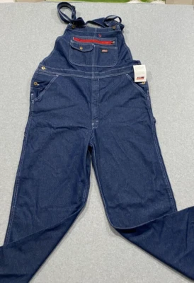 Dickies мужской размер LR темно синий джинсовой ткани прочный нагрудник общий новый с Ярлыками новый - Изображение 1 из 4