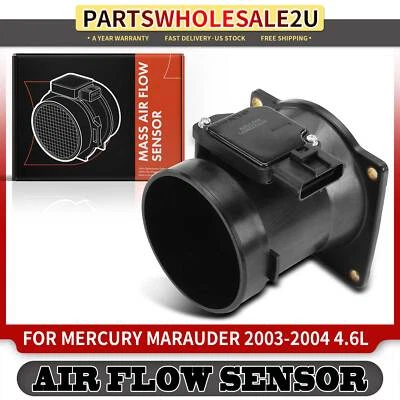 Nuevo sensor de flujo de masa de aire con carcasa para Mercury Marauder 2003-2004 V8 4,6 L 6 pines Foto 1 de 4