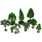 1pcs Mini Tree Fairy Garden Dekorationen Puppenhaus Miniaturen Mikrolandsch Y F1