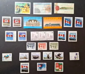 Canada: collection of commemorative and definitive stamps; fine used (#1) - Picture 1 of 24