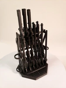 Deck Plates - 1/12 STAR WARS Black Series Blaster / Accessories Rack - Picture 1 of 7