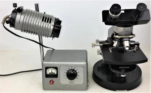 Wild M12 Binocular Phase-Contrast Microscope with Illuminator (40X to 400X) - Picture 1 of 21