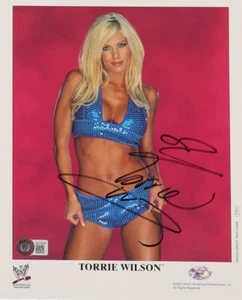 Torrie Wilson Signed 8x10 Photo BAS COA AND DIVAS DVD!!!! - Picture 1 of 2