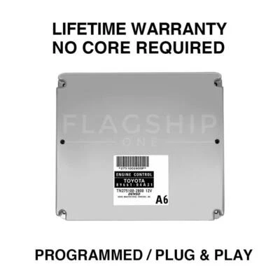 Engine Computer Programmed Plug&Play 2005 Toyota Sequoia 89661-0C592 4.7L ECM - Image 1 of 4