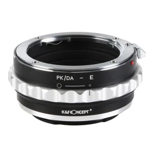 K&F Concept PK/DA-NEX Pentax K/M/A/FA/DA Mount Lens to Sony NEX E-Mount Camera  - Picture 1 of 7