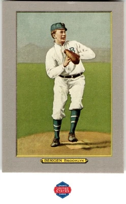 1982 Galasso Turkey Red Reprints #2 Bill Bergen - Image 1 of 2